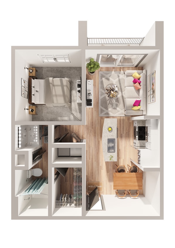 Legacy North - A1LC0 Floorplan - A1L