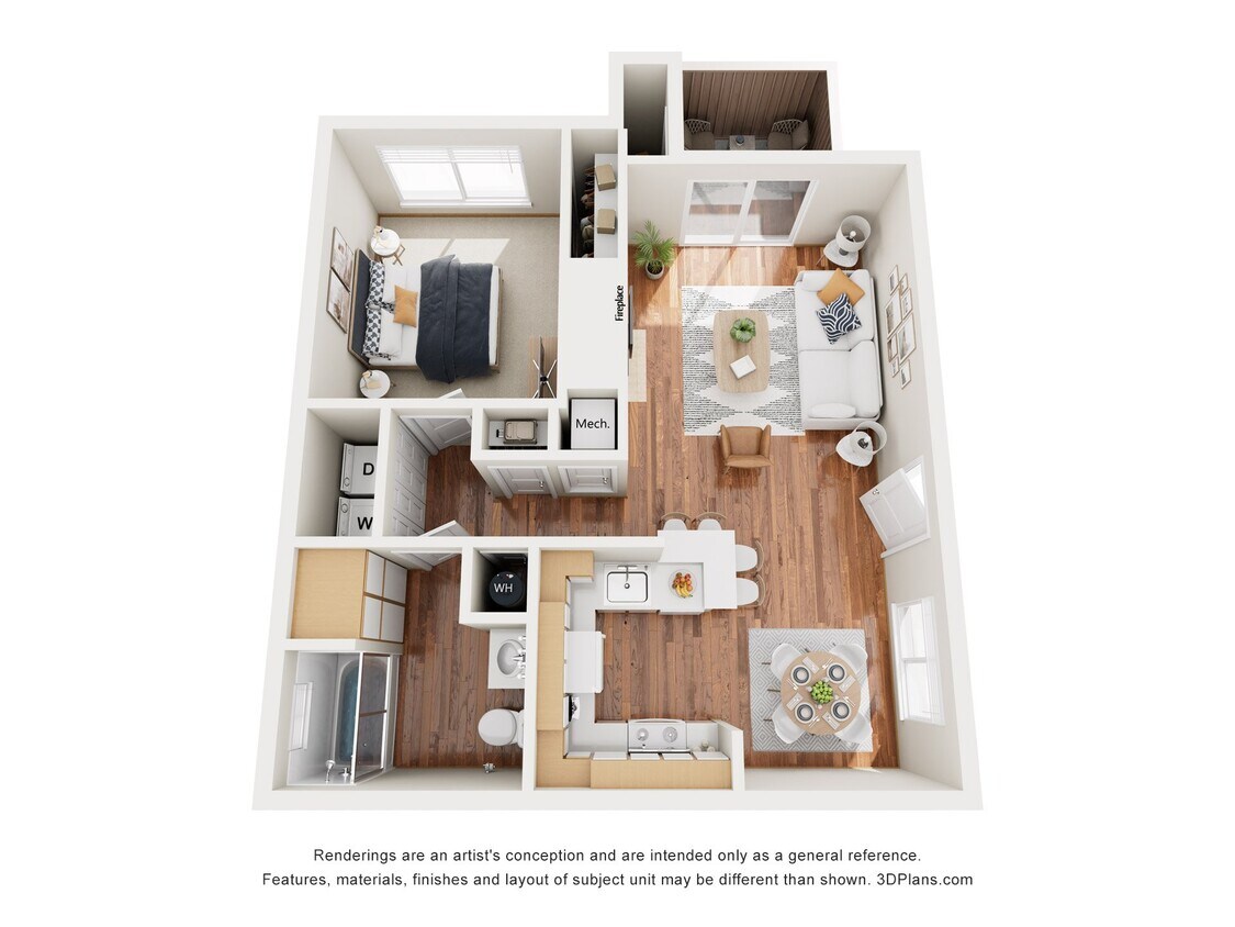 Floor Plan - Residence 1 Upgraded