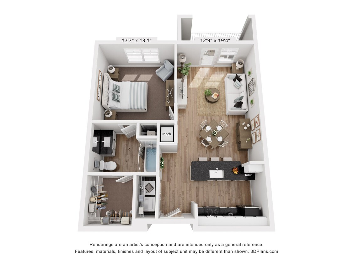 Floor Plan - The Crescent