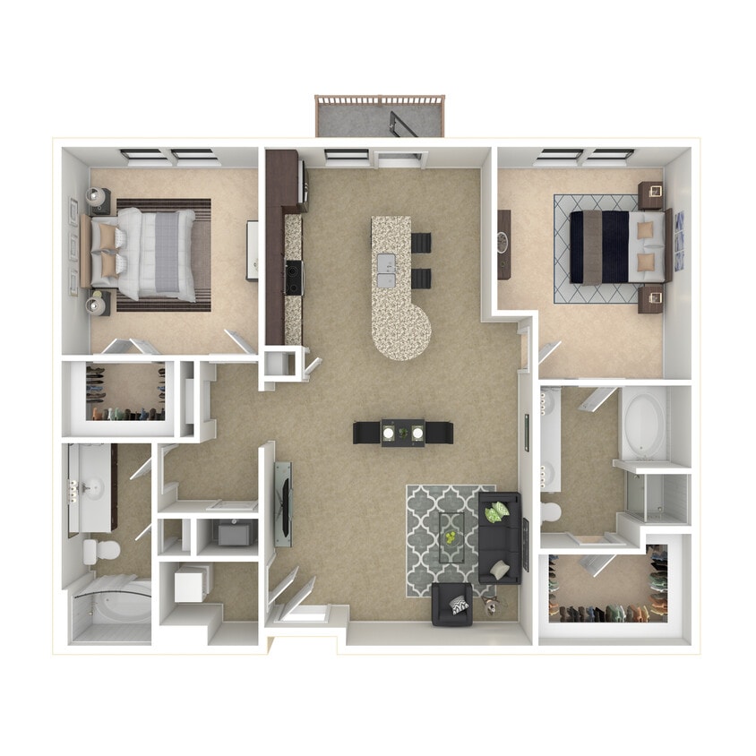 Floor Plan - 2B