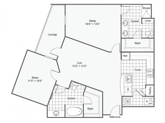 Floor Plan - Lubbock