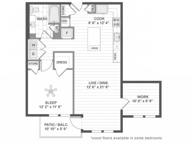 Floor Plan - A5D