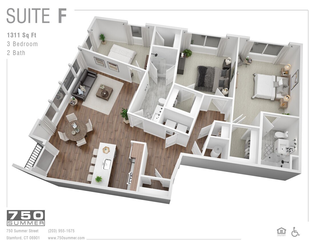 Floor Plan - Suite F