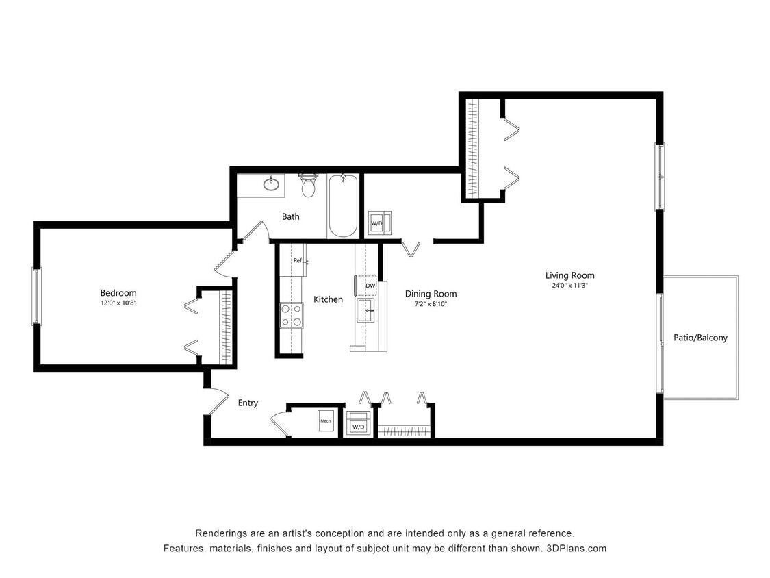 Floor Plan - Peony Deluxe