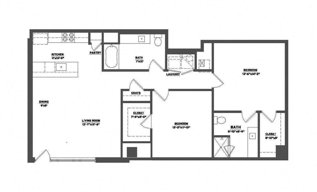 Floor Plan - Bordeaux