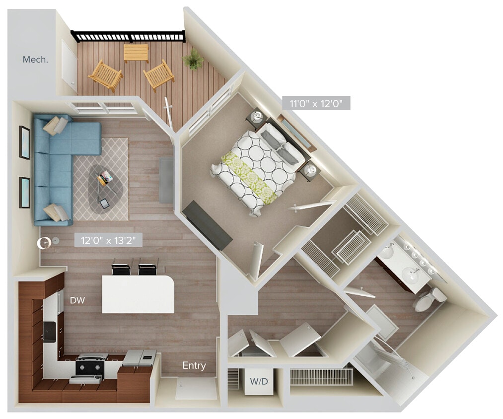 Floor Plan - A5-717