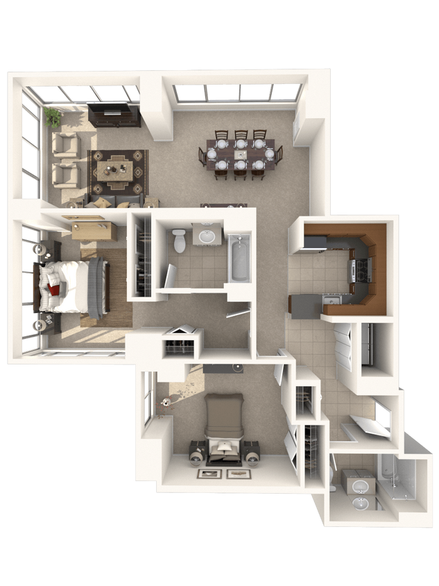 Floor Plan - Salute