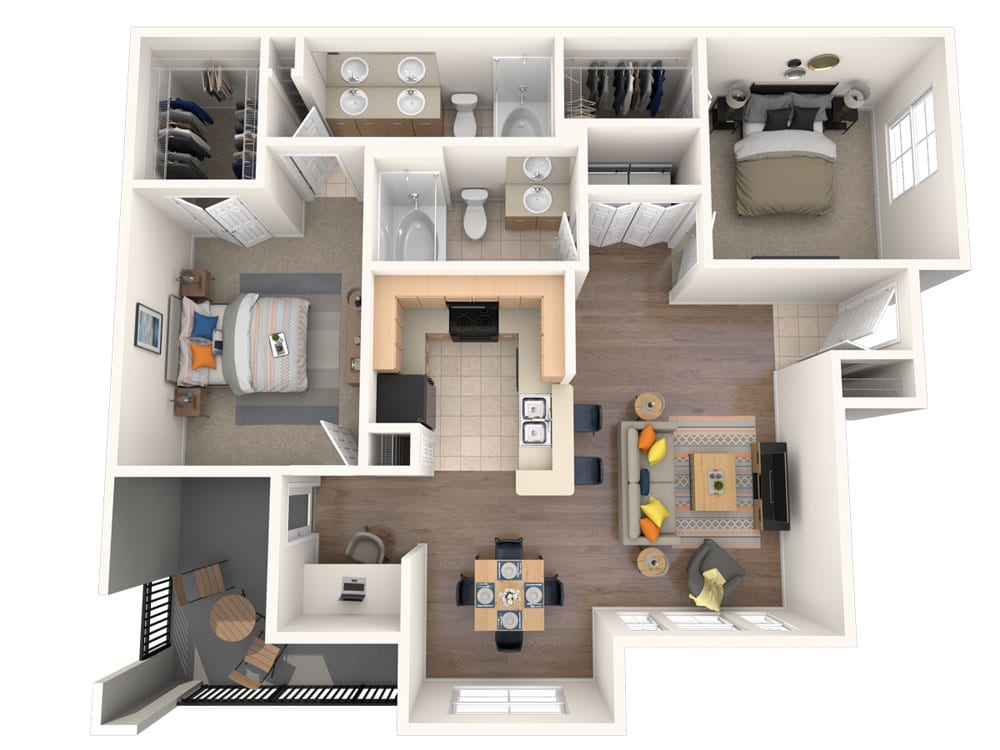 Floor Plan -  Rocky Mountain Lodge	