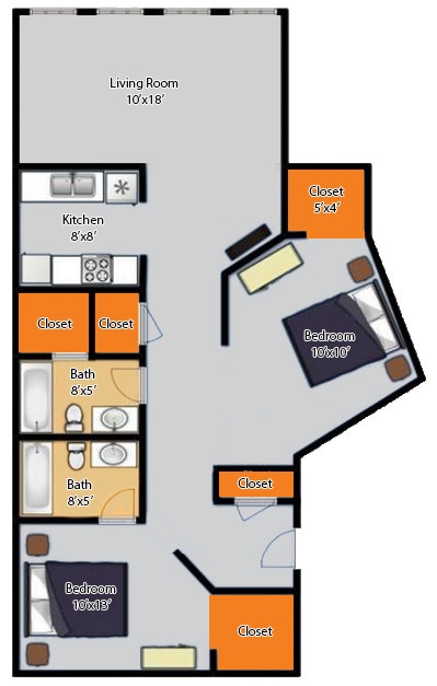 Floor Plan - Preston