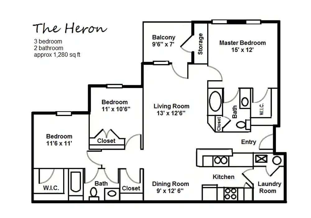 Floor Plan - Heron