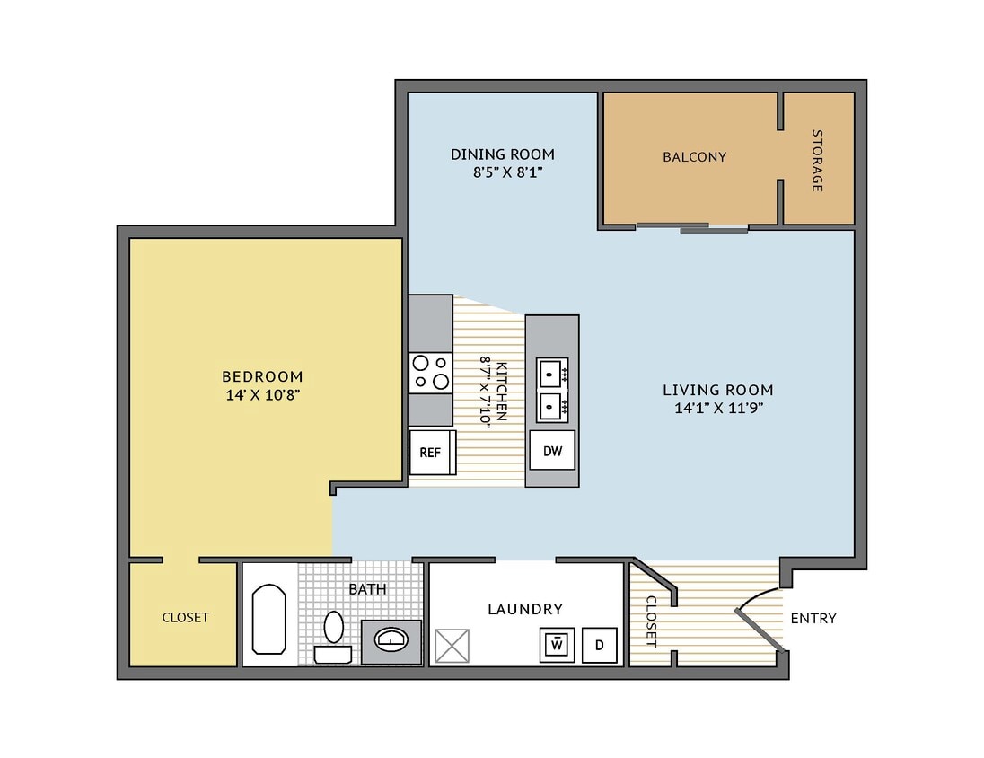 Floor Plan - Walnut