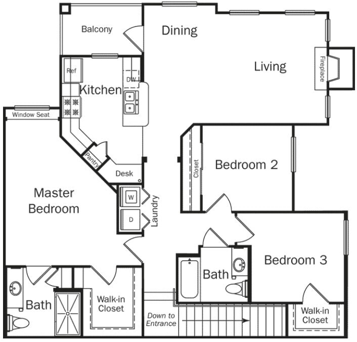 Floor Plan - Toulouse
