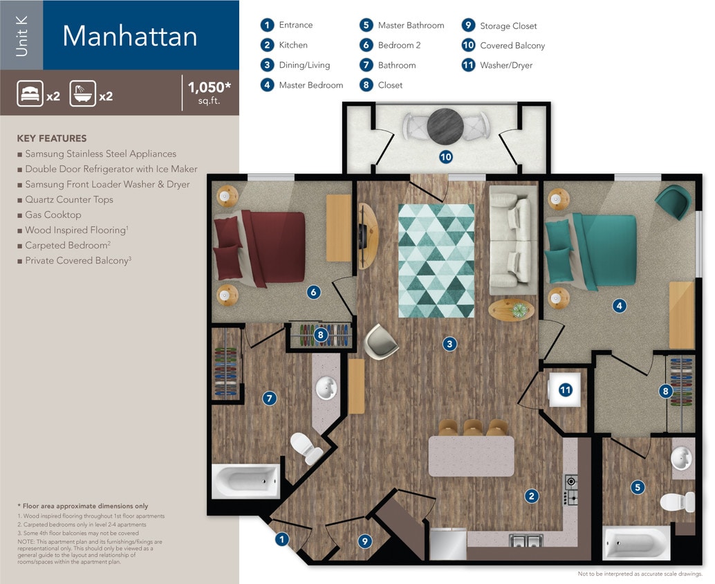 Floor Plan - Manhattan