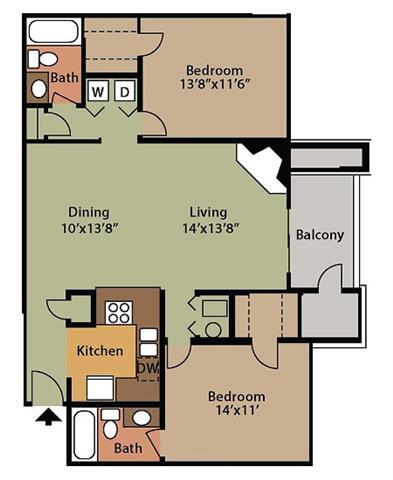Floor Plan - The Whitehaven
