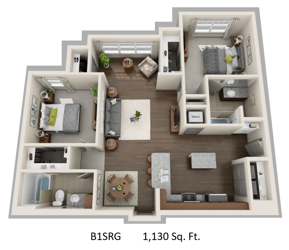 Floor Plan - B1SRG