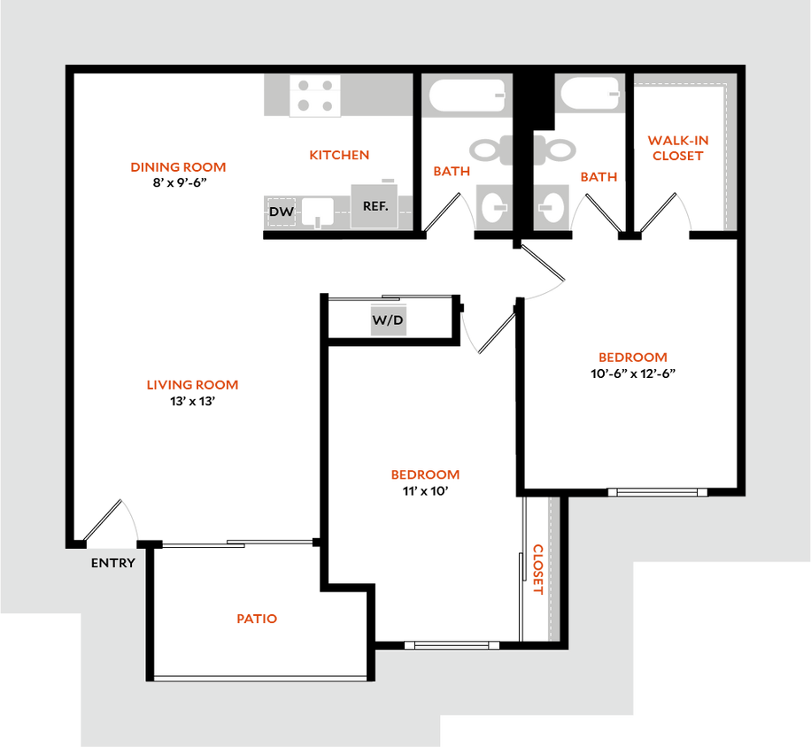 Floor Plan - Plan 2A