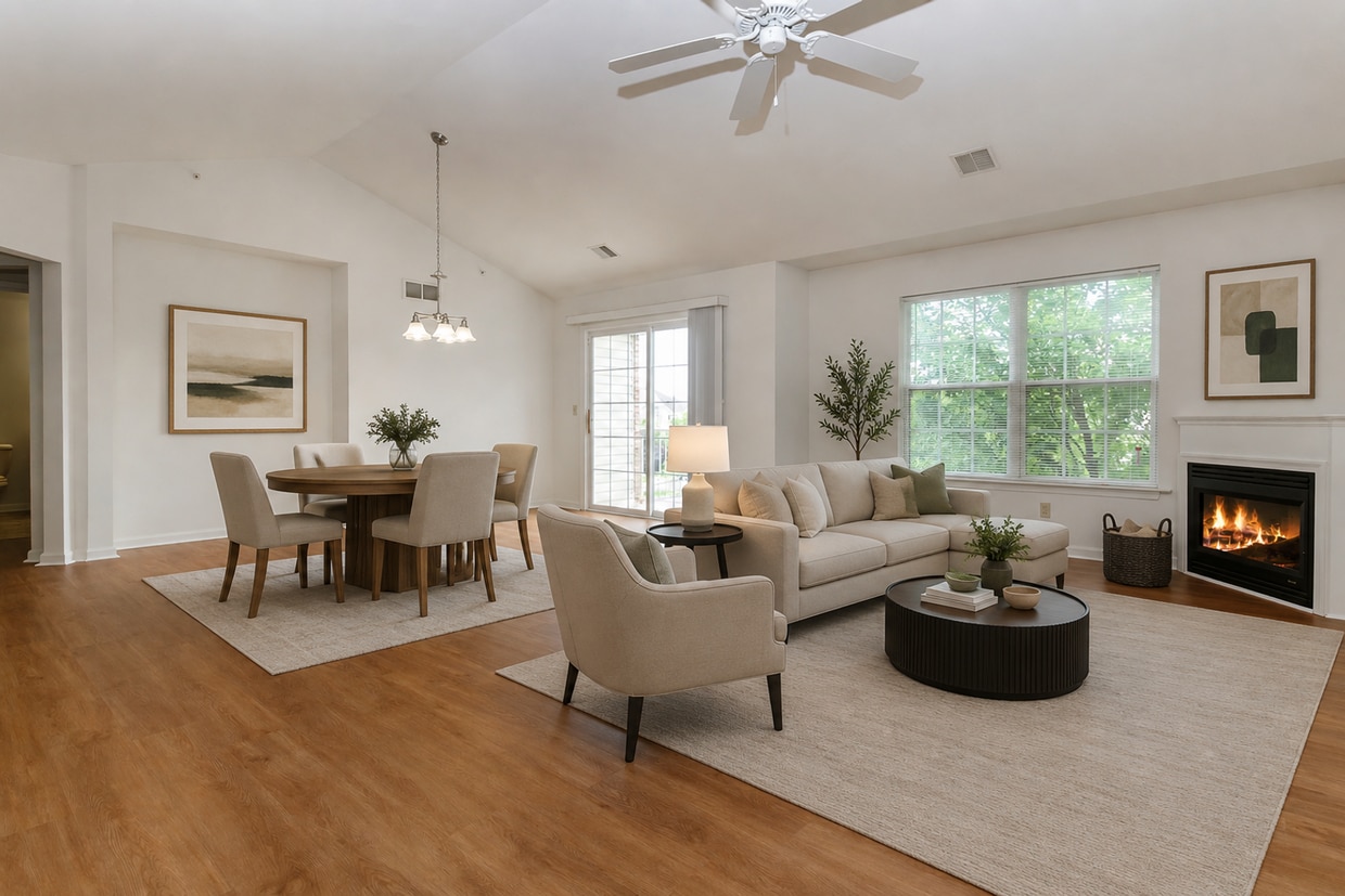 Floor Plan - Azalea II End 1 Car Premium (LVT only)