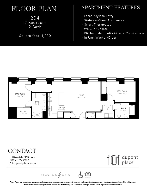 Floor Plan - 2D4