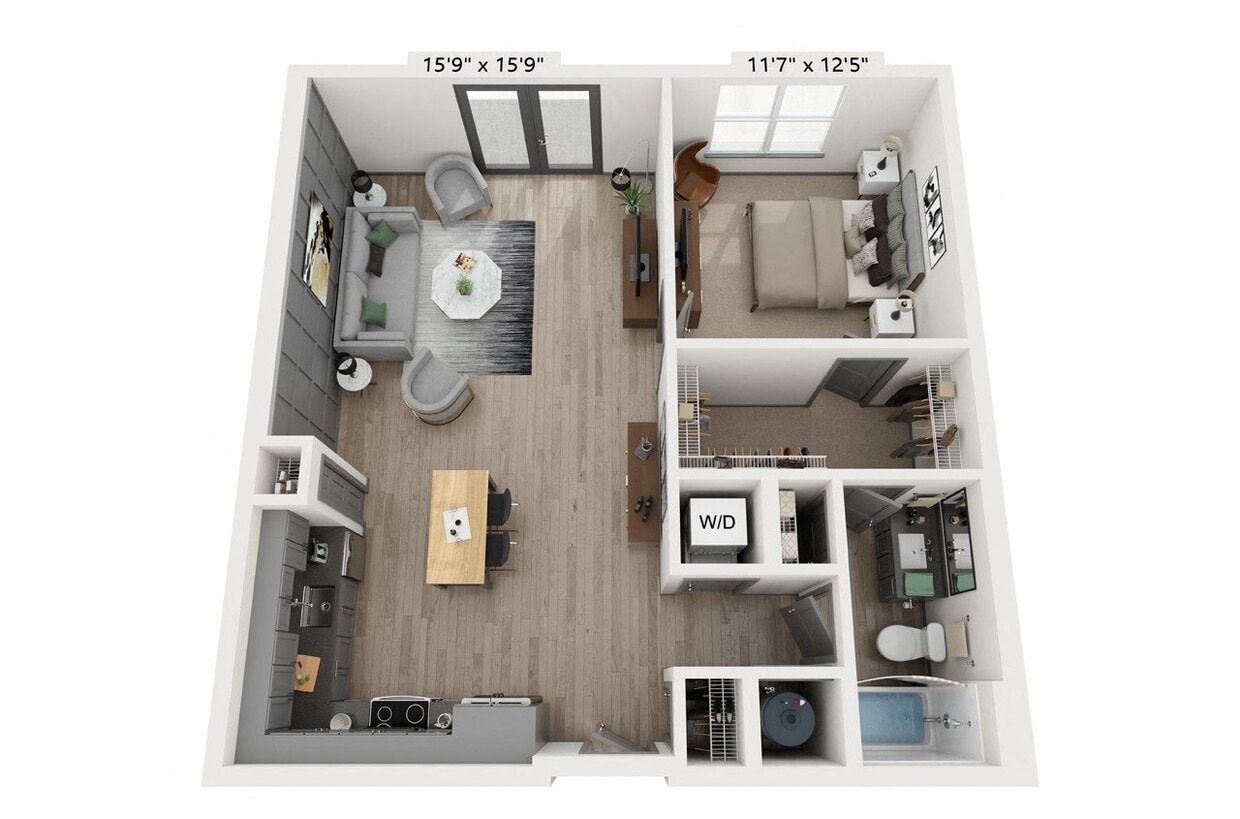 Floor Plan - Clinton  (1.1N)