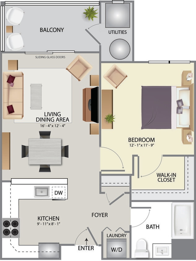 Floor Plan - Metro I