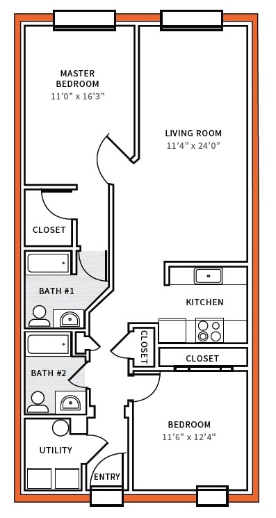 Floor Plan - Olivia (Corner)