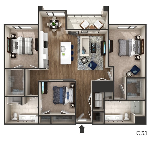 Floor Plan - Canfield