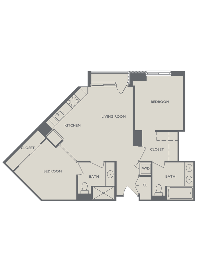 Floor Plan - Two Bedroom A