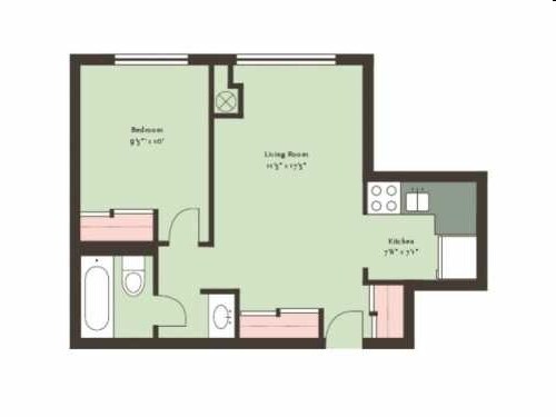 1BR/1BA - blwd1b03