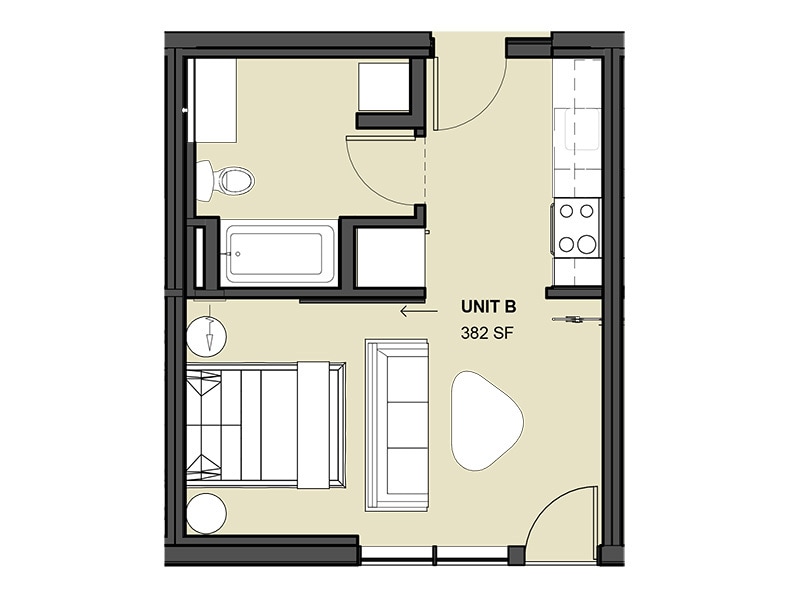 Floor Plan - Unit B