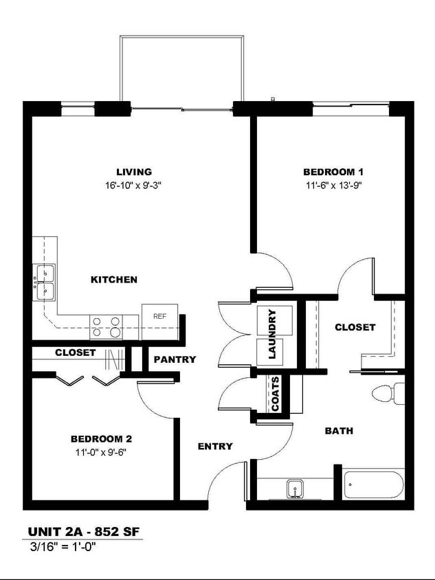 Floor Plan - 2A