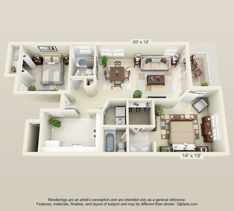 Floor Plan - 2a