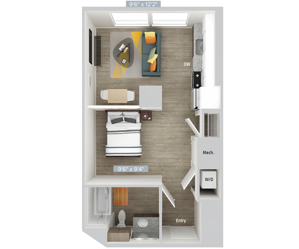 Floor Plan - S5-528SF-Apt269