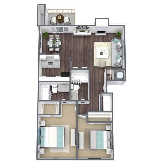 Floor Plan - Compass