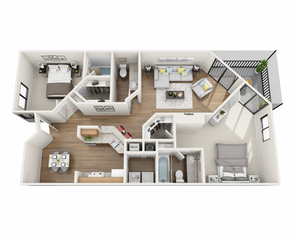 Floor Plan - Las Brisas