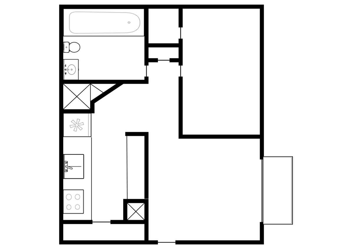 Floor Plan - A6R South