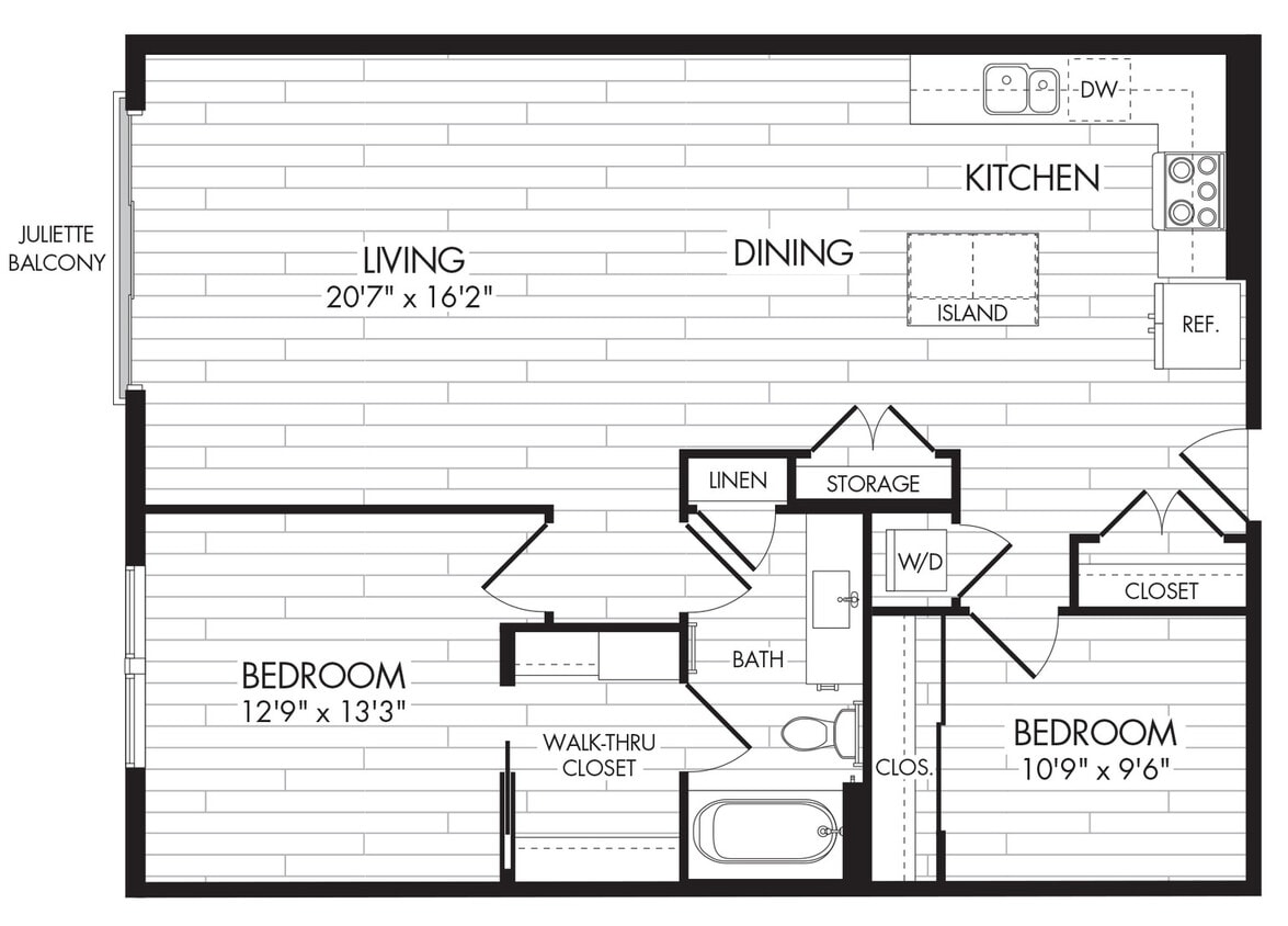 Floor Plan - 7575 - 2B