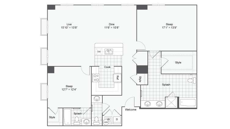 Floor Plan - B61