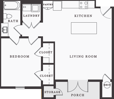 Floor Plan - The Martin