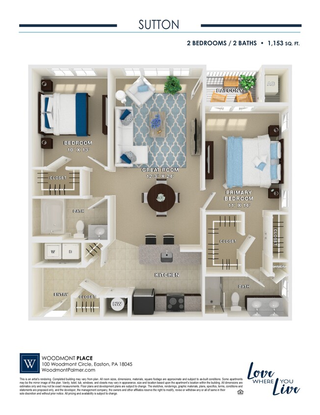 Floor Plan - Sutton