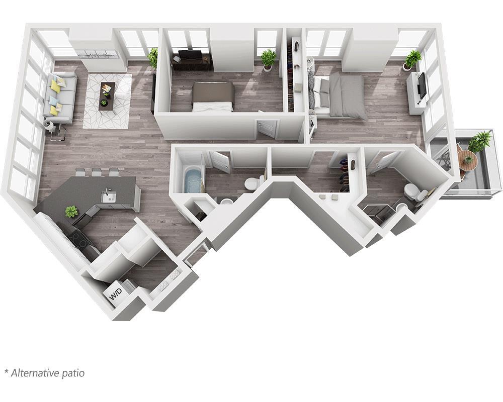 Floor Plan - Plan B2D