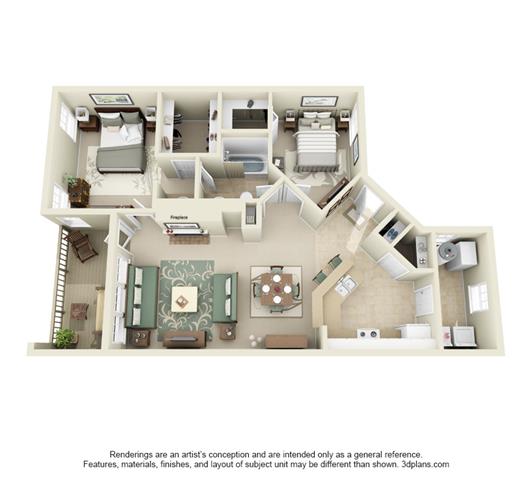 Floor Plan - Safflower