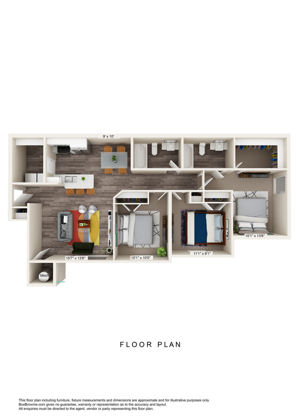 Floor Plan - Elm *Newly Renovated Homes