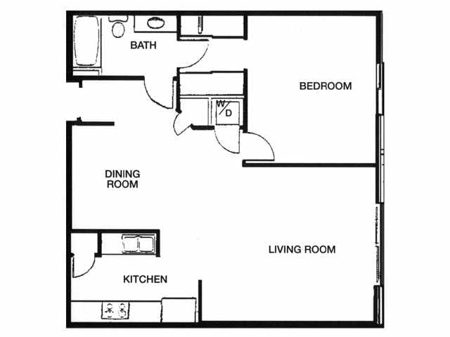 Floorplan - Open concept living with walk-out patio/balcony...