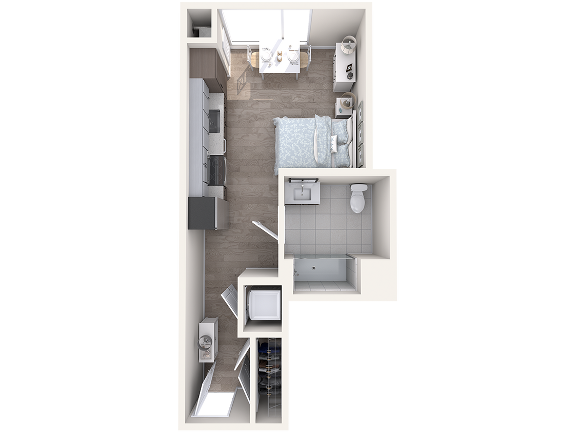 Floor Plan - Watermark B1-S15