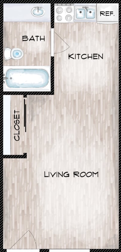Floor Plan - STB - Studio B