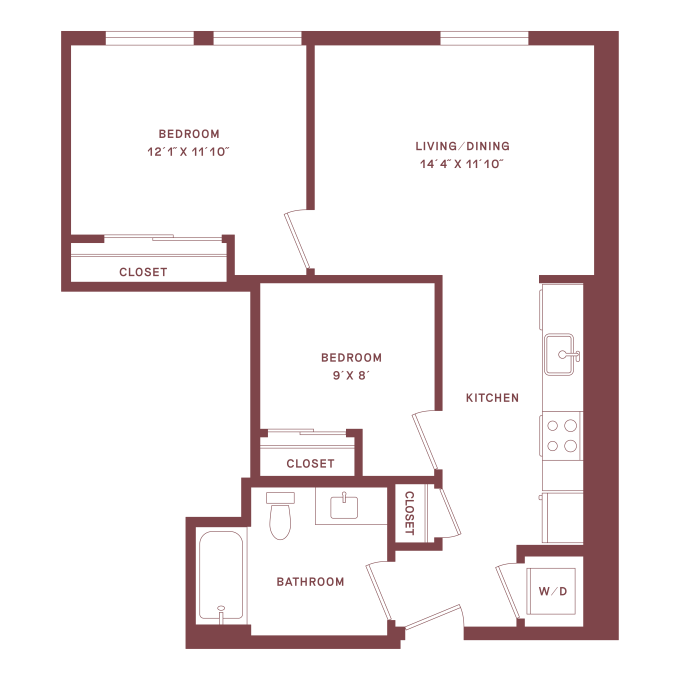 Floor Plan - B1A-W