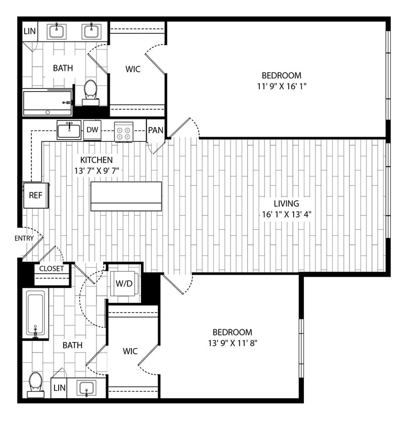 Floor Plan - Walnut