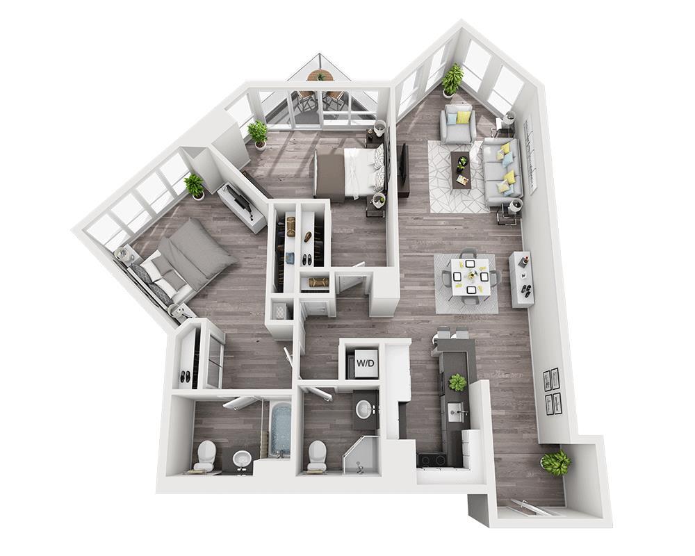 Floor Plan - Plan B2H