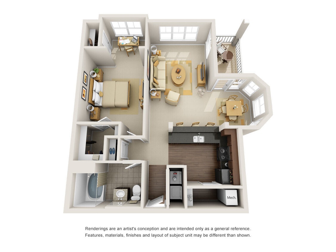 Floor Plan - The Bur