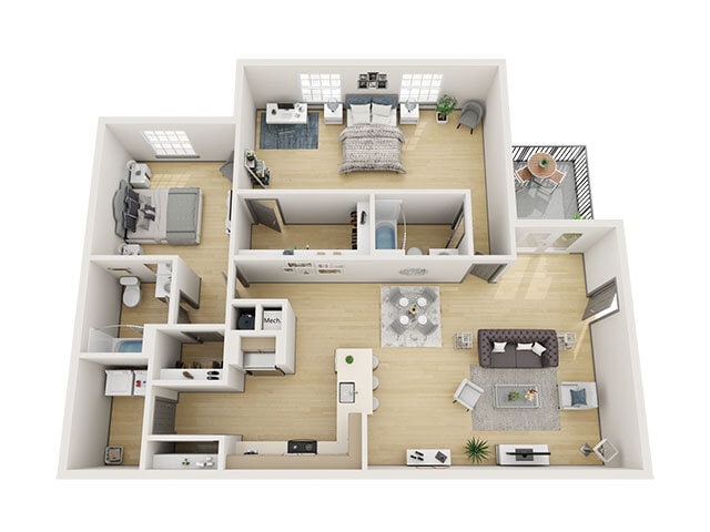 Floor Plan - The Carlyle